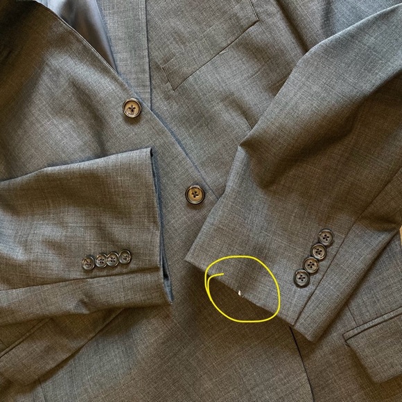 Lauren by Ralph Lauren 100% Wool Blazer | Macy's Men's Store | Size 50L - Flaws - Picture 11 of 14